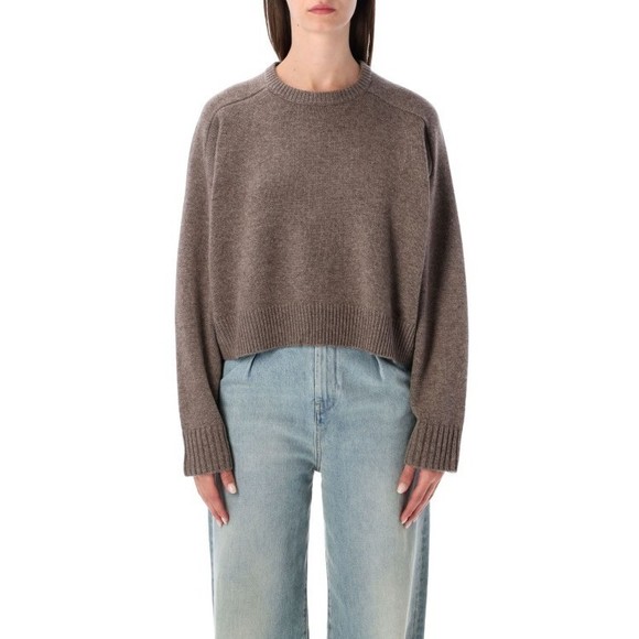 Loulou Studio Bruzzi Cropped Wool And Cashmere Sweater - NWT